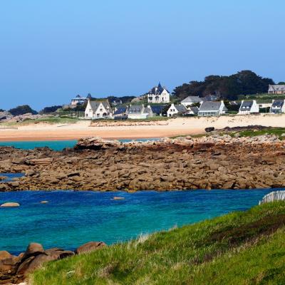 Bord de côte Bretonne